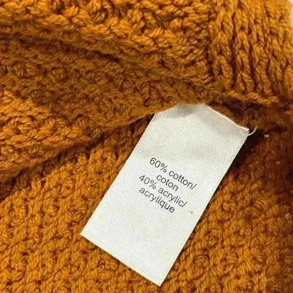 Maurice’s Off The Shoulder Burnt Orange Sweater Women’s Size Medium - Picture 4 of 5